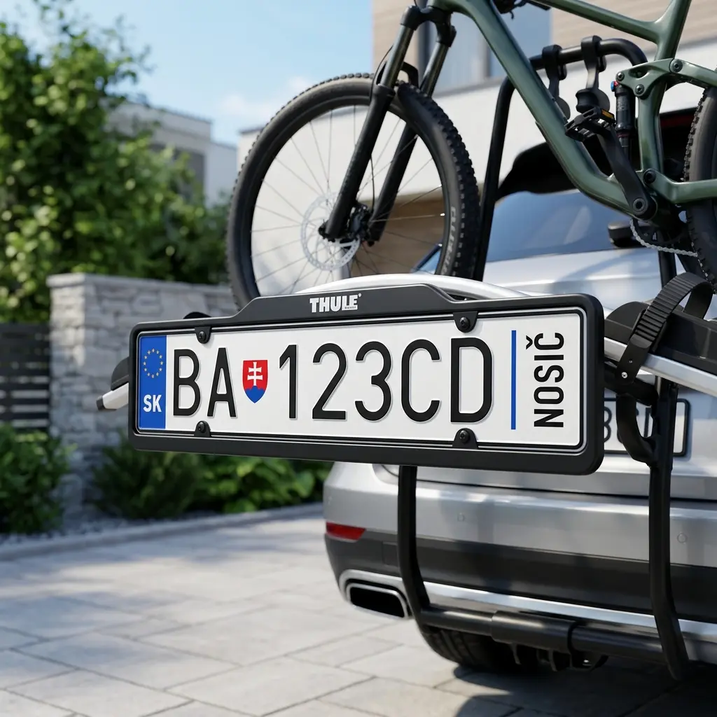 Ako vybaviť tretiu ŠPZ na nosič bicyklov: postup, cena, tipy